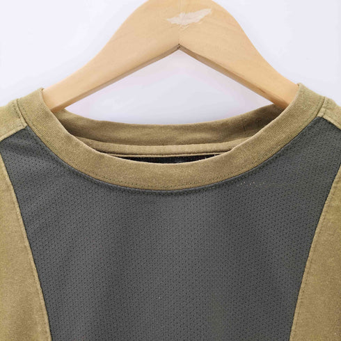 タイトブースプロダクション TBPR TIGHTBOOTH PRODUCTION 20SS SUZU T-SHIRT メッシュ 切替 クルーネックTシャツ メンズ JPN:L