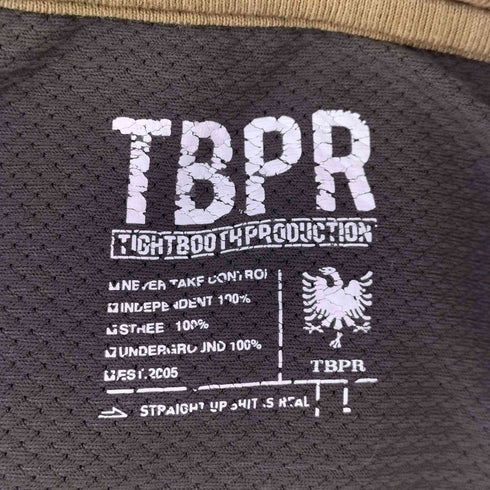 タイトブースプロダクション TBPR TIGHTBOOTH PRODUCTION 20SS SUZU T-SHIRT メッシュ 切替 クルーネックTシャツ メンズ JPN:L