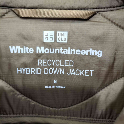 ユニクロ UNIQLO リサイクルハイブリッドダウンジャケット メンズ JPN:M
