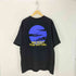 sns バックプリント クルーネック半袖Tシャツ メンズ JPN:XL