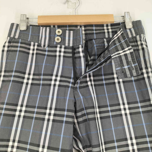 バーバリーブラックレーベル BURBERRY BLACK LABEL ローライズチェックパンツ メンズ 76