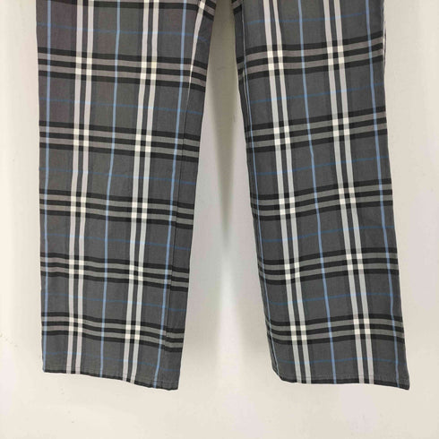 バーバリーブラックレーベル BURBERRY BLACK LABEL ローライズチェックパンツ メンズ 76
