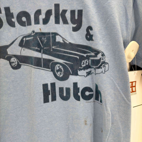 THUNDER CREEK USA製 starsky&Hutch 2004コピーライト リンガーT メンズ JPN:M