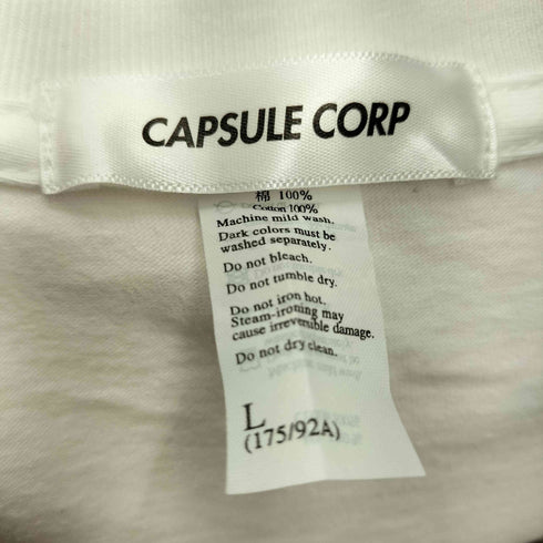 90s CAPSULE CORP キャラクタープリントTシャツ メンズ JPN:L