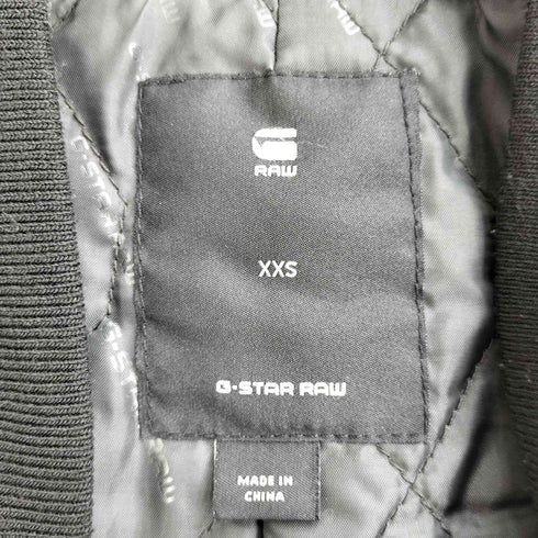 ジースターロー G-STAR RAW Y2K 裏地キルティング 迷彩 カモ柄 MA-1 フライトジャケット レディース XXS
