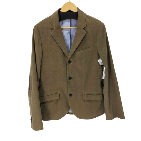 アルマーニエクスチェンジ ARMANI EXCHANGE 牛革エルボーパッチ コーデュロイテーラードジャケット メンズ import:M