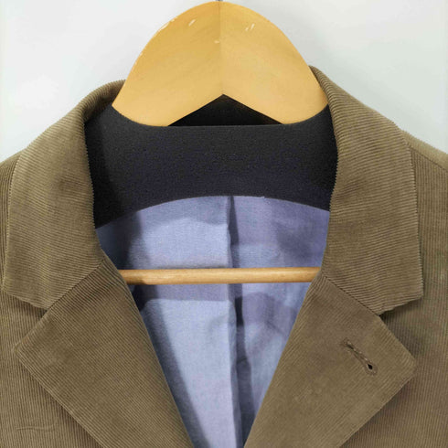アルマーニエクスチェンジ ARMANI EXCHANGE 牛革エルボーパッチ コーデュロイテーラードジャケット メンズ import:M