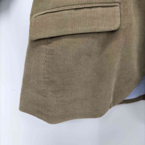 アルマーニエクスチェンジ ARMANI EXCHANGE 牛革エルボーパッチ コーデュロイテーラードジャケット メンズ import:M
