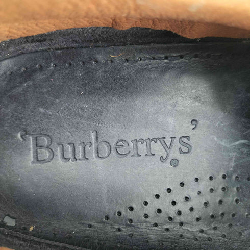バーバリーズ BURBERRYS レザーデッキシューズ メンズ 40 41