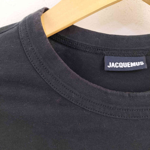 ジャックムス JACQUEMUS Le T-Shirt Brode ロゴ刺繍長袖Tシャツ レディース import:XS