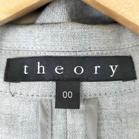 セオリー theory ウレタン混 ストレッチ テーラードジャケット レディース 00
