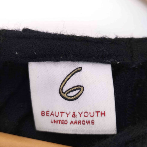 ロクビューティーアンドユースユナイテッドアローズ 6 BEAUTY & YOUTH UNITED ARROWS GEORGETTE BACK V ONE PIECE レディース 36