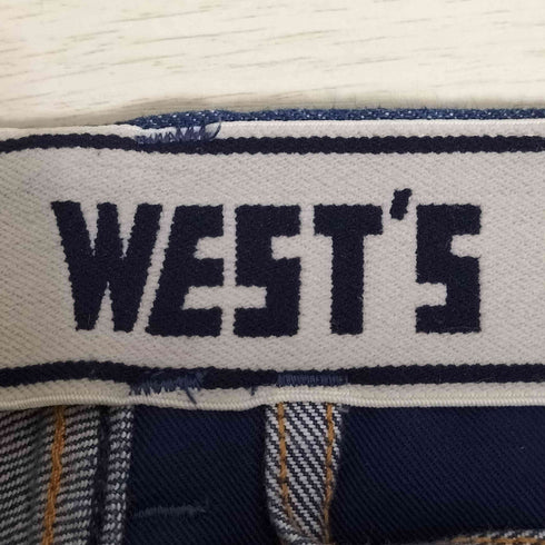 ウエストオーバーオールズ WESTOVERALLS 803W WIDE DENIM ワイドデニムパンツ メンズ W28