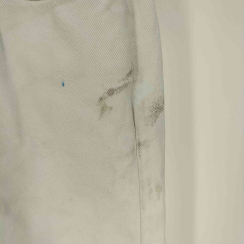 リーバイス Levis 90s USA製 RELAXED FIT 0550-4123 ボタン裏585 ジップフライ ホワイトデニムパンツ メンズ W36/L30