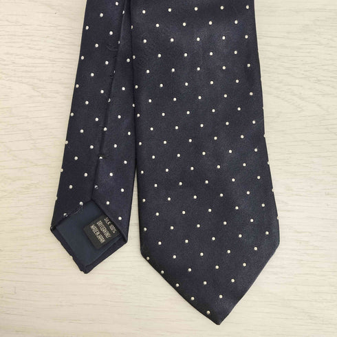 ユナイテッドアローズ UNITED ARROWS ドット柄 シルク100 ネクタイ メンズ