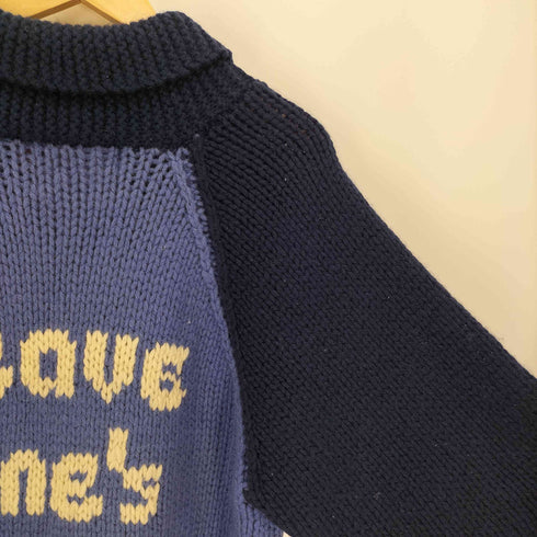 FAVORITE PLEVO STYLE GIHM LEAUE ONES MARK カウチン ウールニット ジャケット メンズ import:M