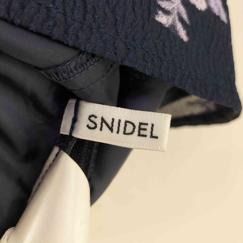 スナイデル snidel ジャガードオフショルブラウス レディース FREE
