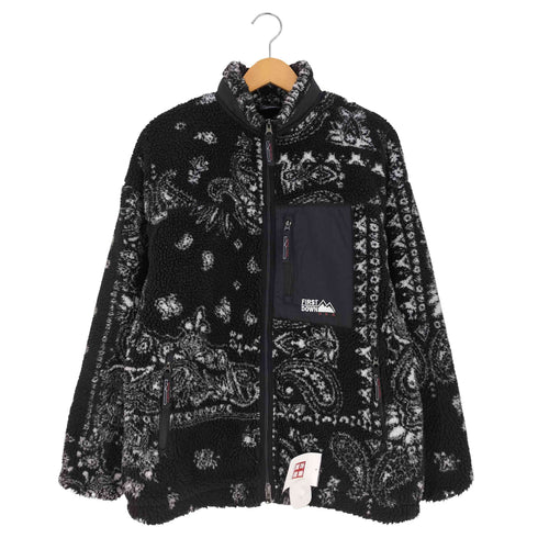ファーストダウン FIRST DOWN TUMBLING BOA BLOUSON タンブリング ボア ブルゾン ボアフリースジャケット メンズ import:M