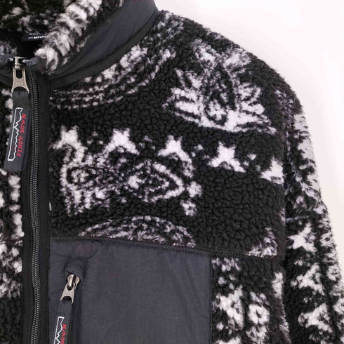 ファーストダウン FIRST DOWN TUMBLING BOA BLOUSON タンブリング ボア ブルゾン ボアフリースジャケット メンズ import:M