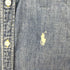 ラルフローレン RALPH LAUREN ポニー刺繍 BD デニムシャツ ワンピース レディース import:XS