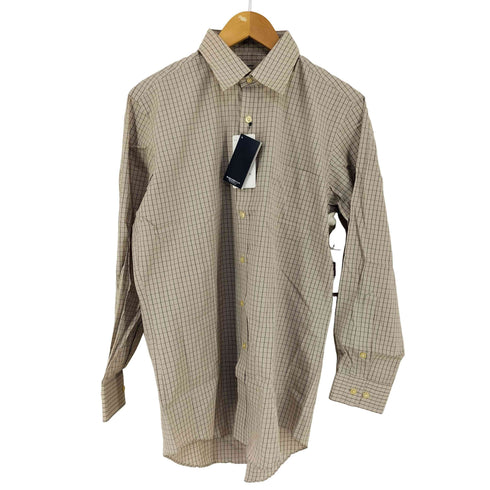 アクアスキュータム AQUASCUTUM 日本製 L/Sチェックシャツ メンズ 39-82