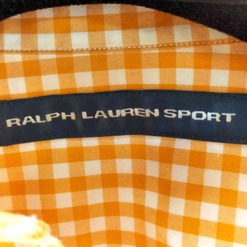 ラルフローレンスポーツ RALPH LAUREN SPORT ポニー刺繍 ギンガムチェックシャツ レディース 0