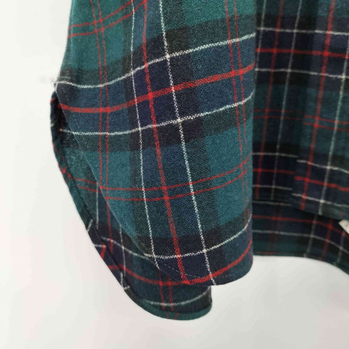 ペンドルトン PENDLETON 70s MADE IN USA ウールL/S チェックシャツ メンズ import:XL