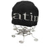 MATIN KIM LOGO JACQUARD ショート ビーニー メンズ
