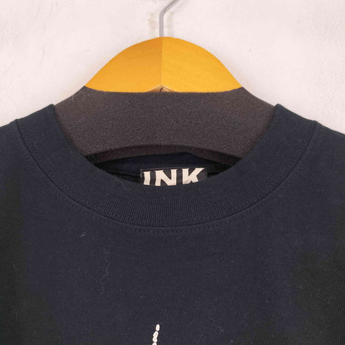 インク ink ガールプリントクルーネックTシャツ メンズ JPN:M