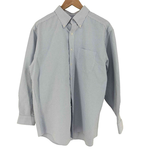 エルエルビーン L.L.Bean Traditional Fit ストライプBDシャツ メンズ 16-32