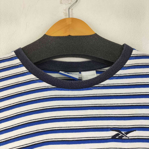 リーボック Reebok 00s マリンボーダークルーネックTシャツ メンズ JPN:L