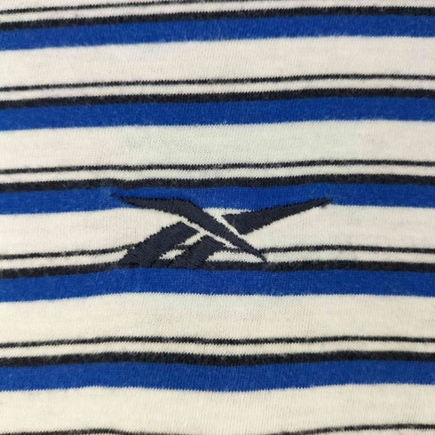 リーボック Reebok 00s マリンボーダークルーネックTシャツ メンズ JPN:L