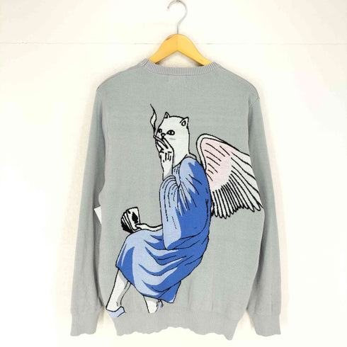 リップンディプ RIPNDIP HEAVEN AND HELL KNIT SWEATER メンズ JPN:M