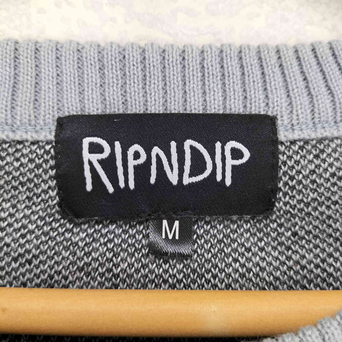 リップンディプ RIPNDIP HEAVEN AND HELL KNIT SWEATER メンズ JPN:M