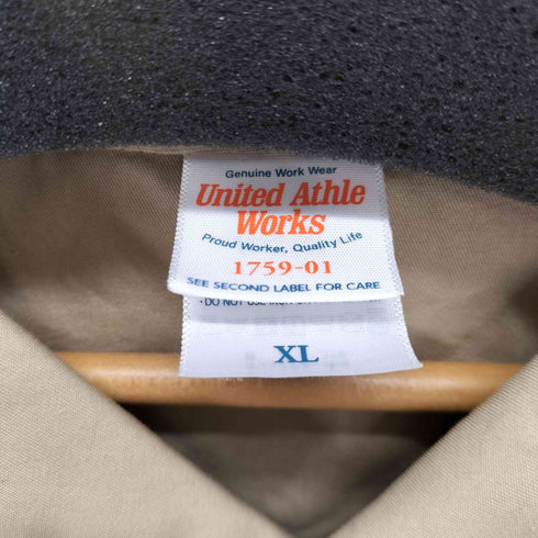 ユナイテッドアスレ UNITED ATHLE T/C オープンカラー ショートスリーブ シャツ メンズ JPN:XL