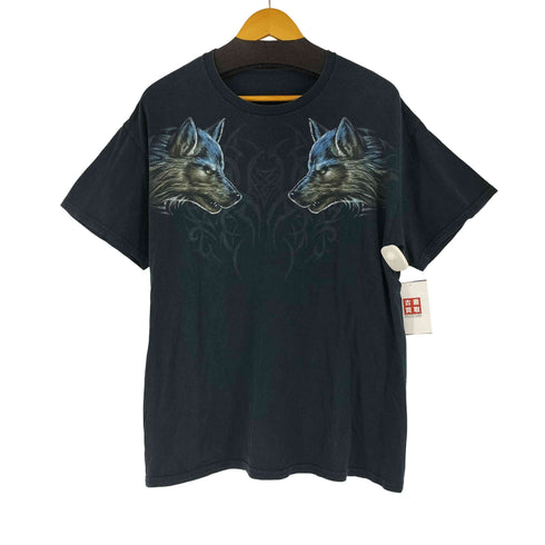 アニマルクルーネックTシャツ メンズ