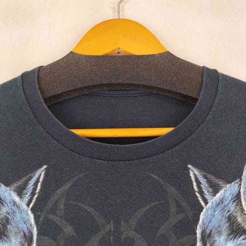 アニマルクルーネックTシャツ メンズ