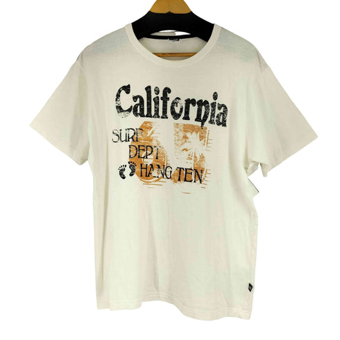 ハンテン HANG TEN プリントクルーネックTシャツ メンズ LL