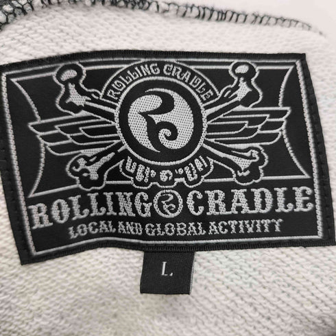 ローリングクレイドル Rolling Cradle oshi hoodie black メンズ JPN:L