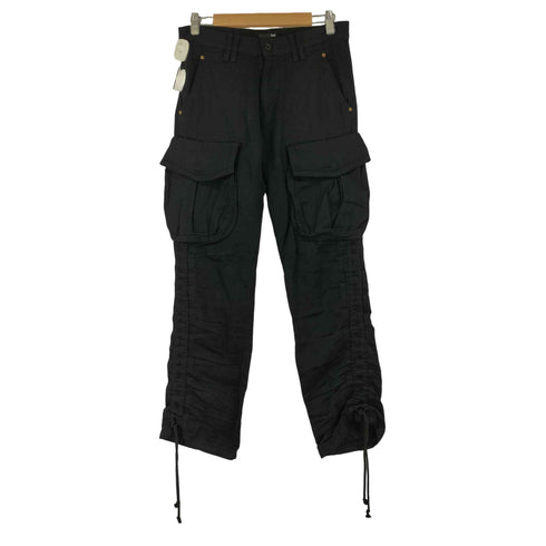 ハルプ HALB レーヨン混 レースアップカーゴパンツ メンズ JPN:S