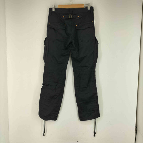 ハルプ HALB レーヨン混 レースアップカーゴパンツ メンズ JPN:S