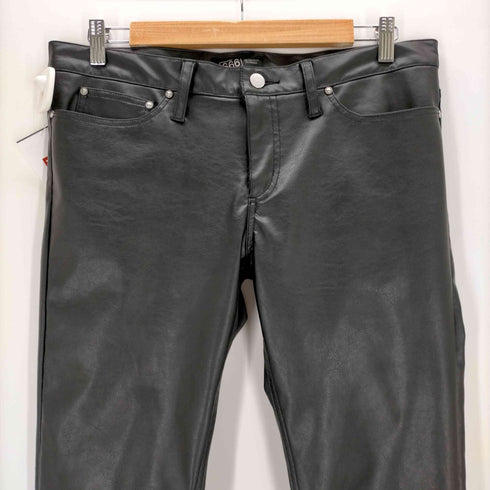 トリプルシックスレザーウェア 666 Leather Wear フェイクレザーパンツ メンズ UK:34-35
