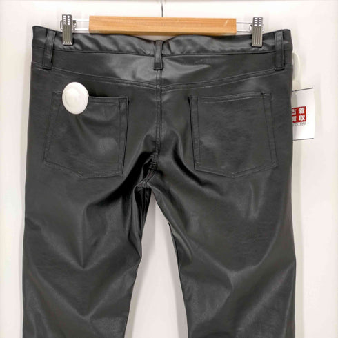 トリプルシックスレザーウェア 666 Leather Wear フェイクレザーパンツ メンズ UK:34-35