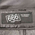 トリプルシックスレザーウェア 666 Leather Wear フェイクレザーパンツ メンズ UK:34-35