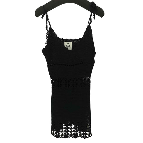 ユニフ UNIF シアーニット キャミワンピース レディース import:XS