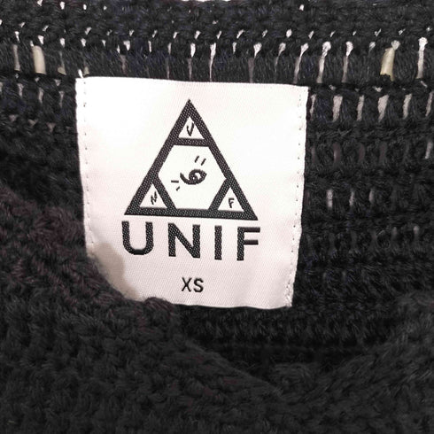 ユニフ UNIF シアーニット キャミワンピース レディース import:XS