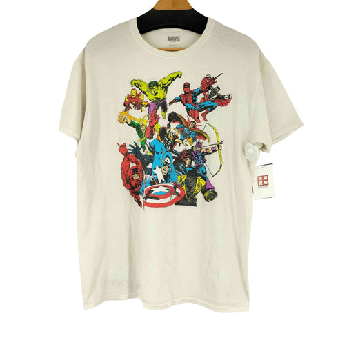 マーベル MARVEL 集合プリントクルーネックTシャツ メンズ JPN:L