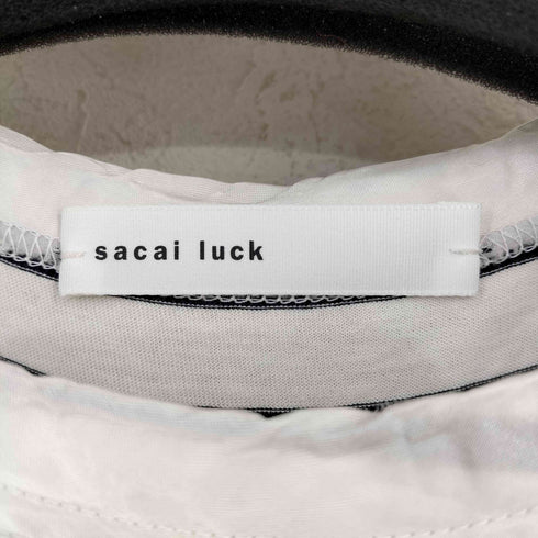 サカイラック sacai luck 異素材切替デザイン カットソー レディース JPN:1