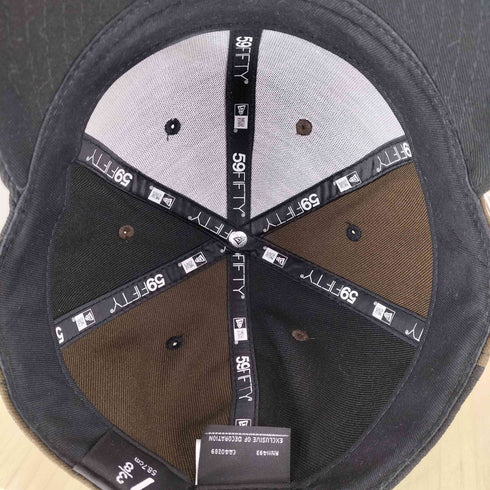 ザブラックアイパッチ THE BLACK EYE PATCH B EMBELEM PRE CURVED NEW ERA CAP レディース 7 3/8