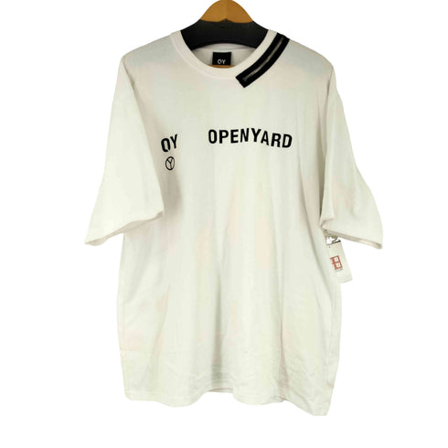オーワイ OY ROUND NECK ZIPPER LOGO Tシャツ メンズ 2